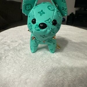 Cute little Dog keychain or purse charm